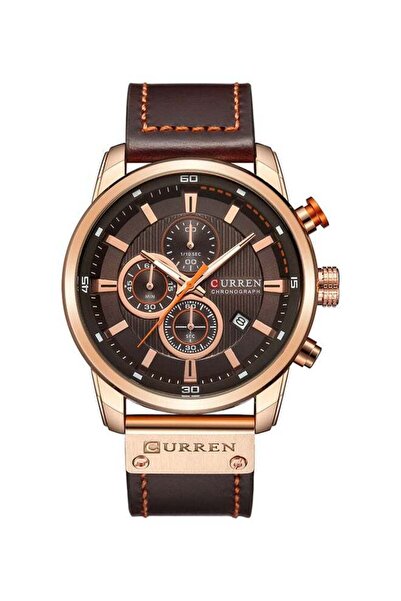 Curren Men's Stylish Analog Wrist Watch - 38 mm - Brown