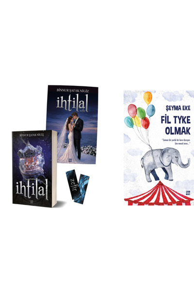 dokuzyayinlari İHTİLAL 4 - ZEFİR (KARTON KAPAK) 2 kitap set