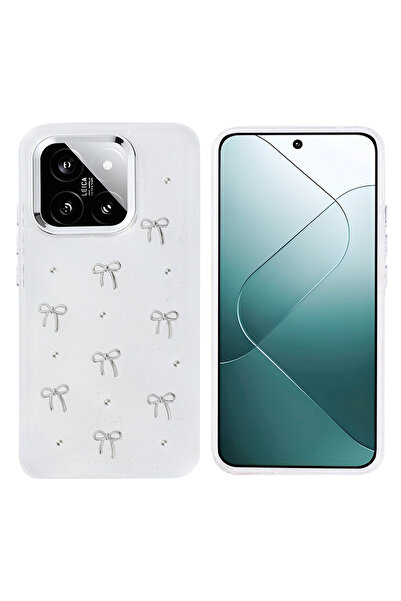 TechTrove Embossed D Patterned S Glittery Transparent A+ Quality Cover Compat...