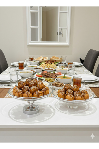 Generic Elegant cake and dessert stand set with an attractive design