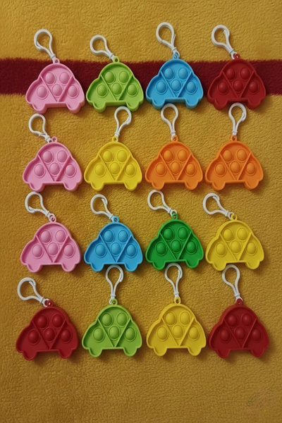 Hyd 20 Adet Oyuncak Araba Popit Anahtarlıklı Karne Hediyesi Doğum Günü Hediye...