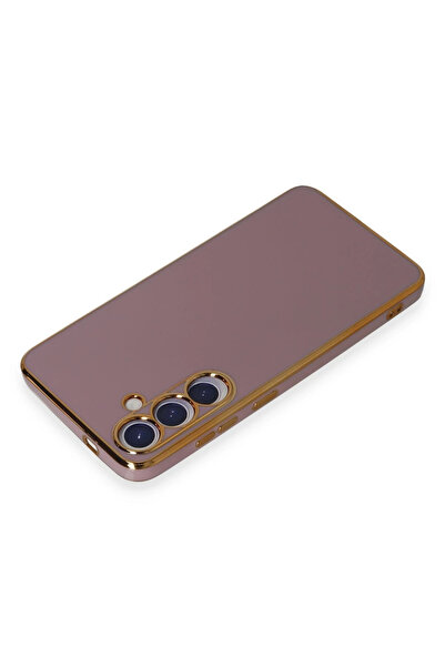 isiltikidsmoda Newface Samsung Galaxy S24 Plus Case Volet Silicone - Purple