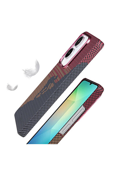 isiltikidsmoda Newface Samsung Galaxy A06 Vega Magsafe Cover - Black