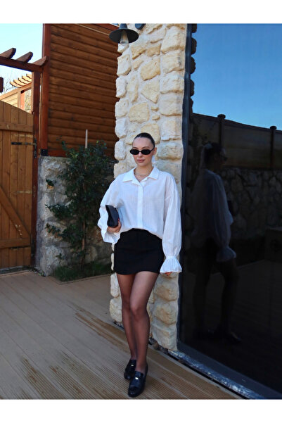 thelowely Shrinkled Sleeves Shirt