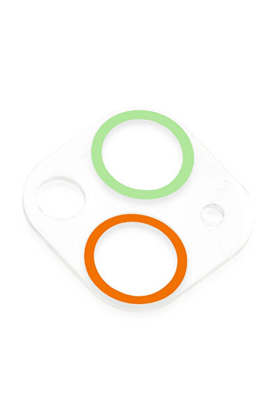 isiltikidsmoda Newface iPhone 13 Color Camera Lens Protection Glass - Orange-...