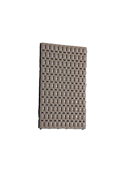 uçileak GEÇMELİ IZGARA PASPAS PLASTİK YER KAROSU 33 CM X 33CM 10 ADET (1M2) SARI