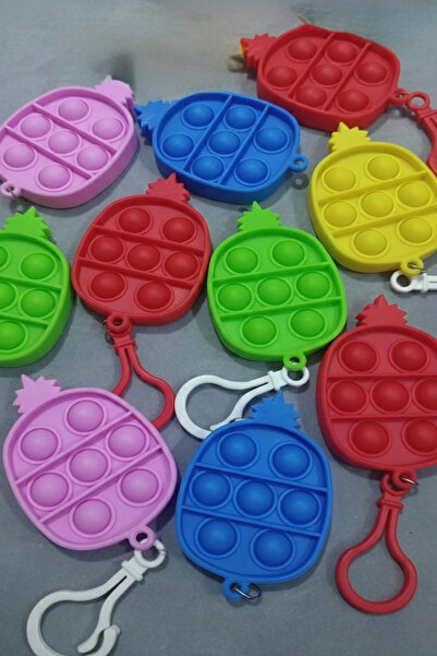 Hyd 20 Adet Oyuncak Ananas Popit Anahtarlıklı Karne Hediyesi Doğum Günü Hediy...
