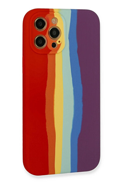 isiltikidsmoda Newface iPhone 12 Pro Max Case Marbled Launch Silicone - Red-P...