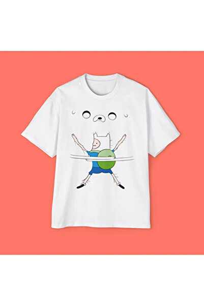 Violon Λευκό κοντομάνικο μπλουζάκι Adventure