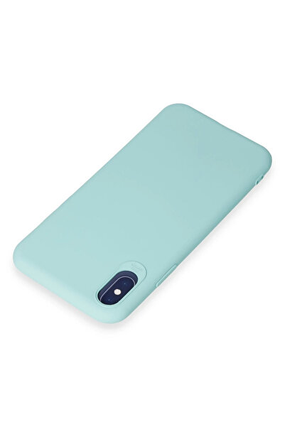 isiltikidsmoda Newface iPhone X Case First Silicone - Turquoise
