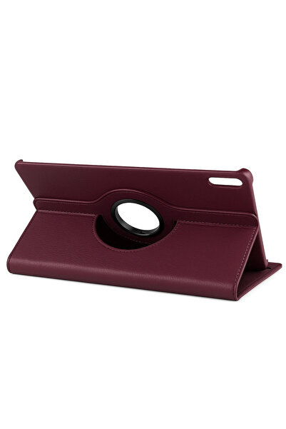 isiltikidsmoda Newface Huawei Matepad 11 10.9 360 Tablet Leather Case - Plum