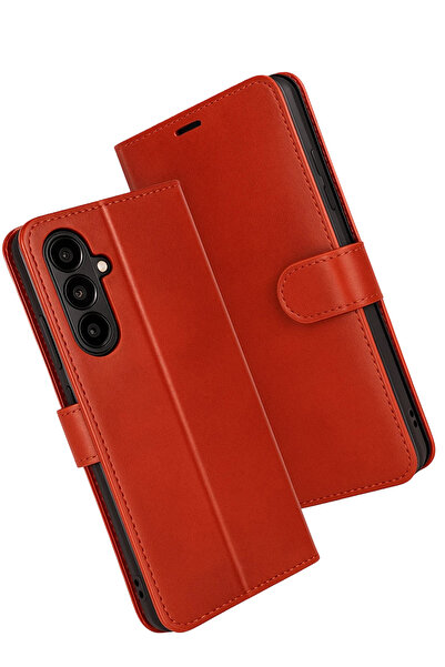 isiltikidsmoda Newface Samsung Galaxy A17 5g Trend S Plus Flip Case - Red