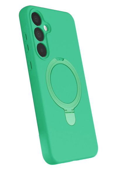 isiltikidsmoda Newface Samsung Galaxy A55 5g Regal Magsafe Stand Cover - Green