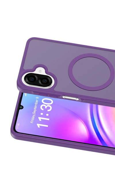 isiltikidsmoda Joko Samsung Galaxy A07 4g Jota Magsafe Capak - Deep Purple