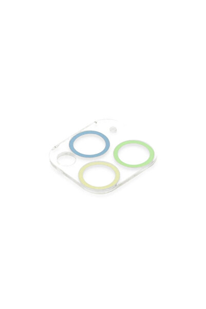 isiltikidsmoda Newface iPhone 11 Pro Color Camera Lens Protection Glass - Gre...