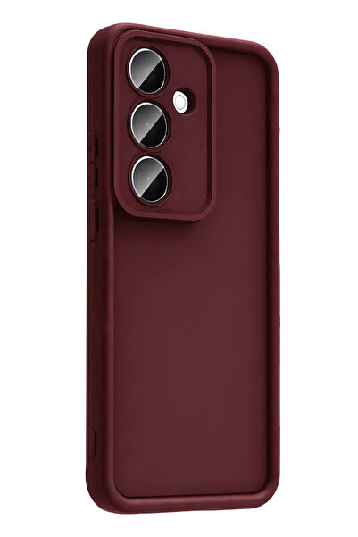 isiltikidsmoda Newface Samsung Galaxy A57 5g Viera Silikon - Bordo