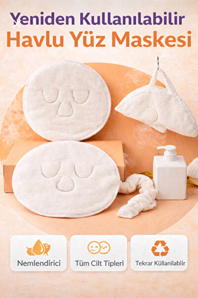 MİNPO Yıkanabilir Havlu Yüz Maskesi – Tüm Cilt Tipleri İçin SPA Etkisi