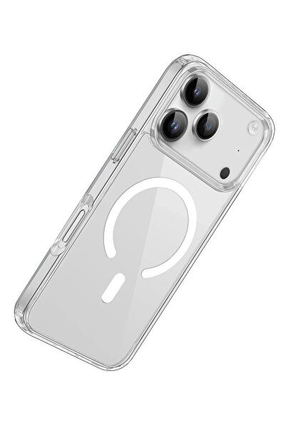 isiltikidsmoda Newface iPhone 17 Pro Max Case Pc Real Magsafe Cover - Transpa...