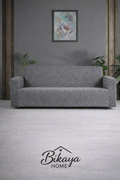Bikaya Home Altınkoza Sofa Bed Style Stretch Sofa Cover Set (3+3) |   Flexibl...