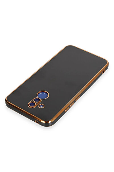 isiltikidsmoda Newface Huawei Mate 20 Lite Case Volet Silicone - Black