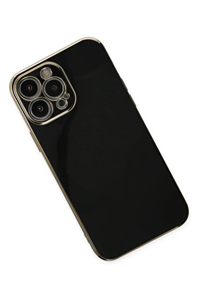 isiltikidsmoda Newface iPhone 14 Pro Max Case Volet Silicone - Black