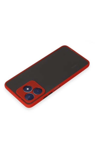 isiltikidsmoda Newface Realme C53 Case Montreal Silicone Cover - Red
