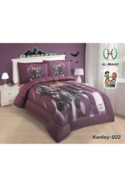 ALMIADD KENLEY Summer Children's Bed Set with Famous Cartoon Characters, 4 Pi...