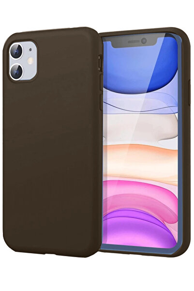 isiltikidsmoda Newface iPhone 11 Case First Silicone - Brown