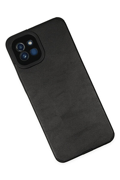 isiltikidsmoda Newface Samsung Galaxy A03 Case Loop Leather Silicone - Black