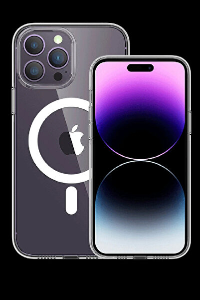 isiltikidsmoda Newface iPhone 15 Pro Max Case Tron Transparent Magsafe Cover ...