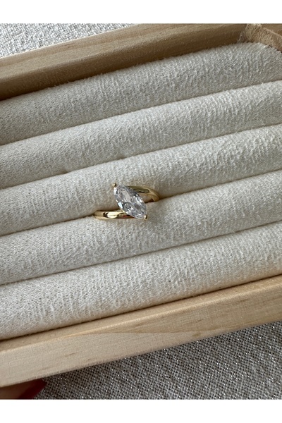 ringbox Special Series - Gold Shuttle Ring