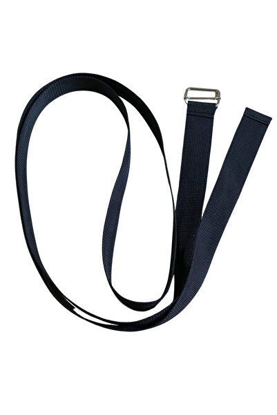 Yoga Kemeri Siyah 250 Cm Yoga Pilates Esneme Kayışı Dayanıklı Yoga Strap Boyu Ayarlanabilir