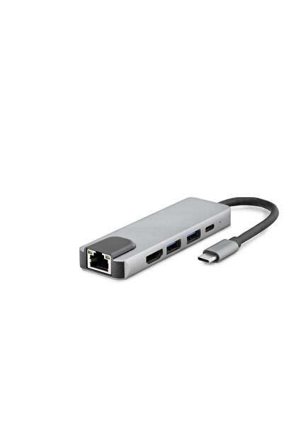 CT STONES منفذ Type-C HDTV كومبو HDMI 4K 30Hz + Type-C + 2*USB3.0 + LAN 5 في ...