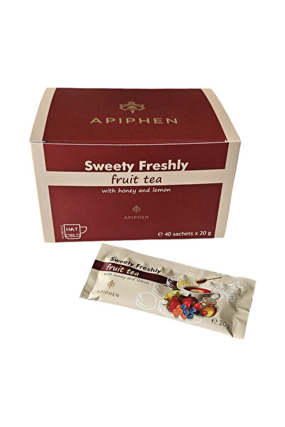 Phenalex APIPHEN Ceai de fructe cu miere și lămâie Sweety Freshly 20 plicuri ...