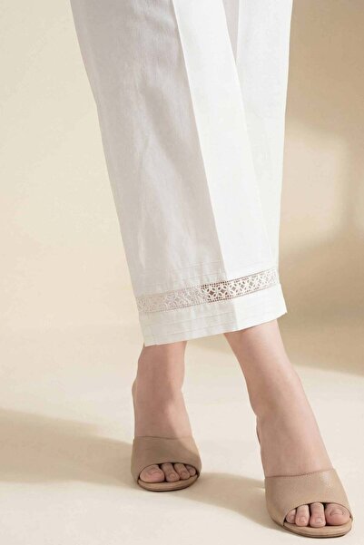 Nishat Linen Basic Trousers - PS 26-193