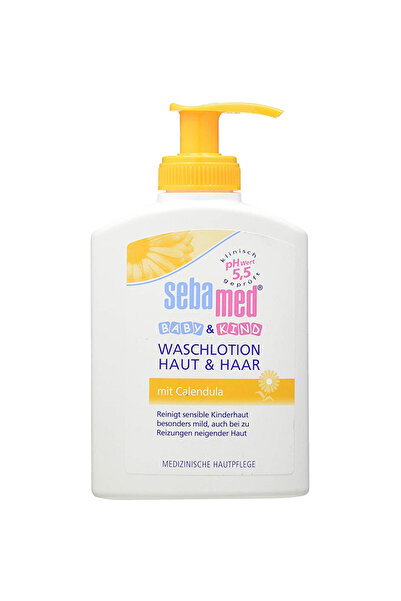 Sebamed Loțiune de spălat pentru bebeluși, Sebamed, hidratantă, cu gălbenele,...