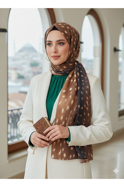 REMOMODA Ceylan Desen Cotton Soft Shawl, High Quality & New Season Shawl