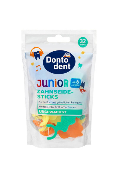 Dontodent , Детска, Тип четка за зъби, Нежно почистване, Много силно, Плодов ...