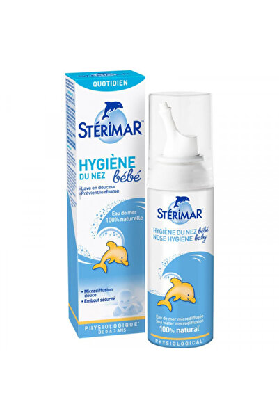 Laboratoires Fumouze Nasal Spray, Sterimar, Baby, Seawater Cleansing, Cold Re...