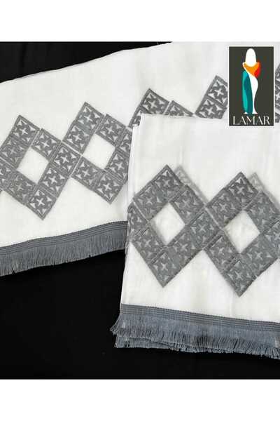 Difaf Sudanese men's turban and shawl set: First-class quality