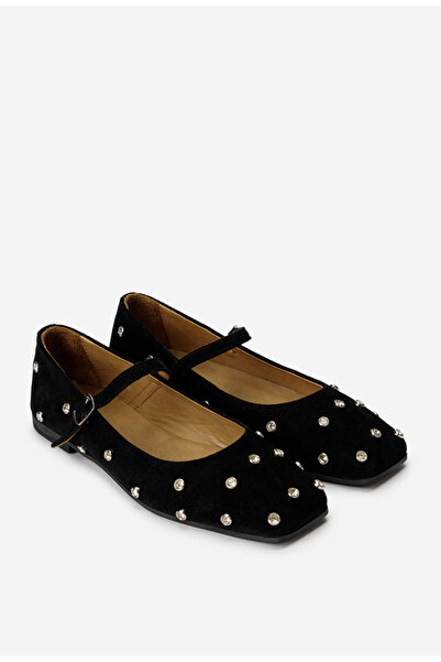 Dasha Balerini dama NUR negri din piele intoarsa cu strasuri