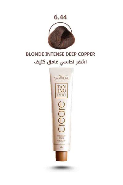 salvatORE صبغة تانينو كيرير خالي من الامونياء اشقر نحاسي غامق كثيف 6.44