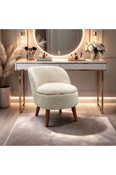 eda hacıoğlu edam bedding group Bej Teddy Kumaşlı Berjer