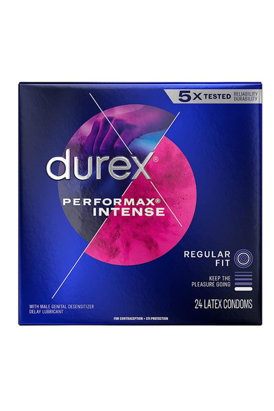 Durex Προφυλακτικά, Durex, Performax Intense, Prolong Pleasure, με κουκκίδες ...