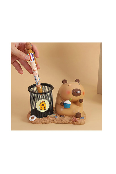 Mihristore Θήκη για στυλό επιτραπέζιου υπολογιστή με σχέδιο ζώων από κινούμεν...