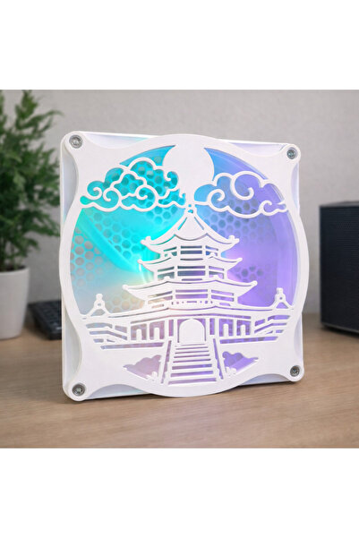 MAHLA Pc Fan Accessory - Desktop Computer Fan Cover - 140X140 mm - 1 Pc