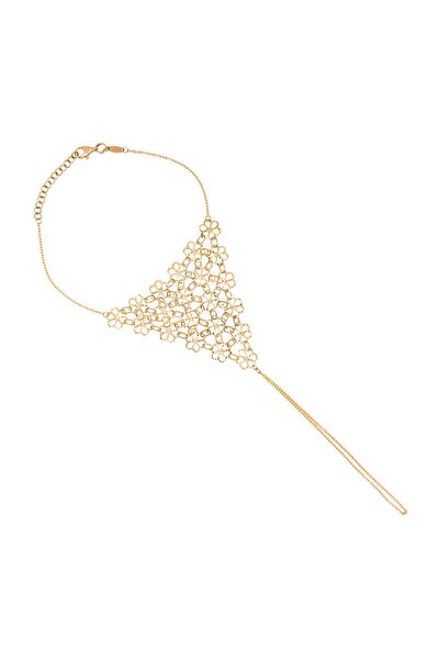 BERK MÜCEVHERAT 14 Ayar Altın Çiçek Figürlü Tasarım Şahmeran