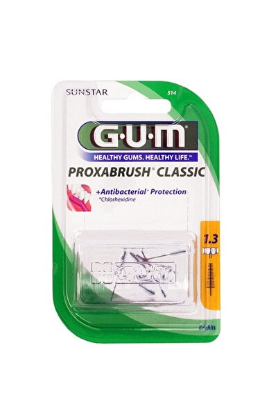 GUM Μεσοδόντια βουρτσάκια, GUM, ProxaBrush, Βαθύς καθαρισμός, επεξεργασμένα μ...