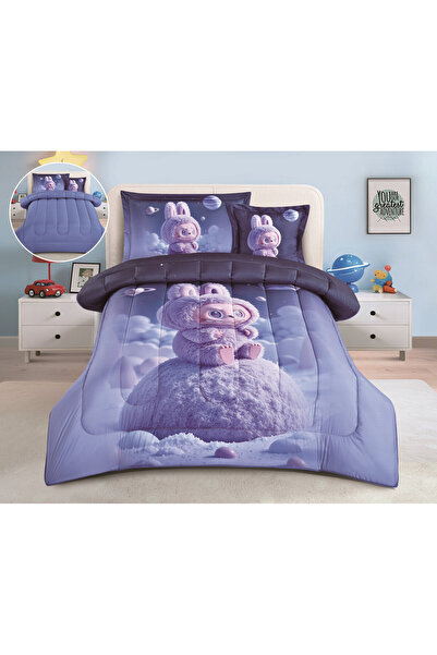 HOURS مفرش أطفال من هورس طقم 4 قطع بحشوة باشكال رسوم حديثة KELLY-140