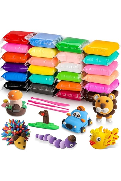 RENZKO Air Dry Creative Magical Clay With Sculpting Tools for Kids